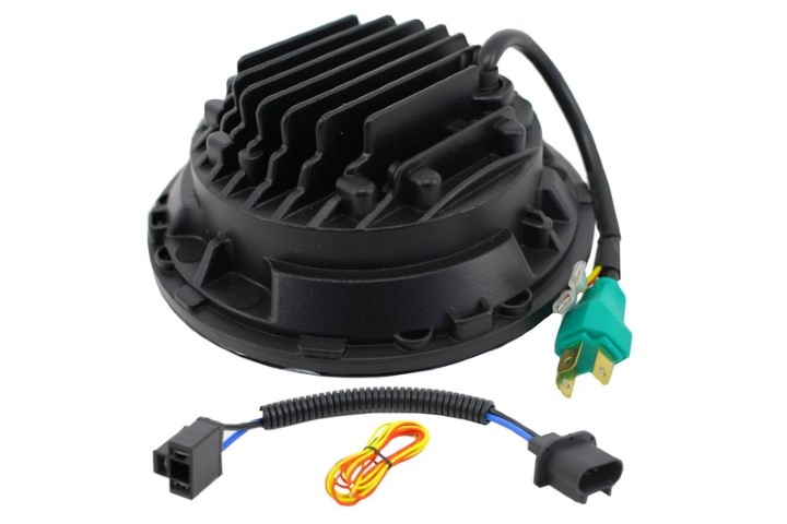 Koplampen VW Golf I / II / Kafer / Jeep Wrangler / Defender Full LED Star