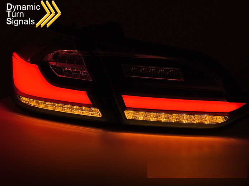 Achterlichten Ford Fiesta 18-21 Hatchback Dynamic LED Rood/Smoke