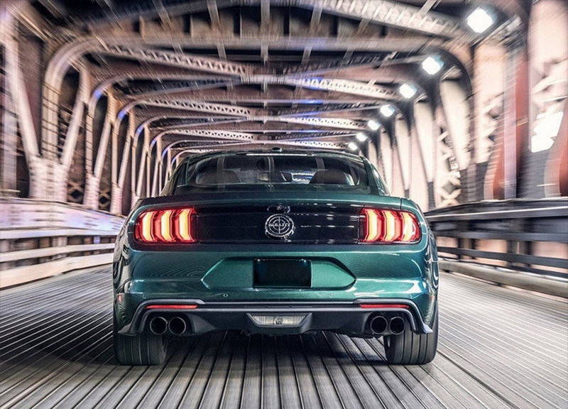 Achterlichten Ford Mustang VI S550 15-22 Dynamic Rood/Zwart