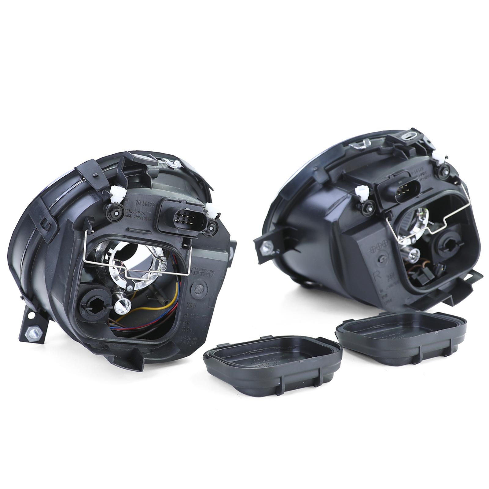 Koplampen VW Lupo Zwart