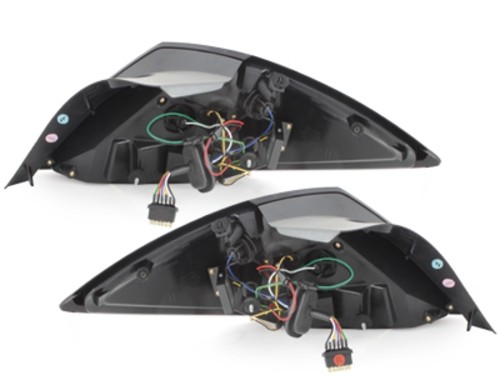 Achterlichten Opel Astra H GTC Tube LED zwart