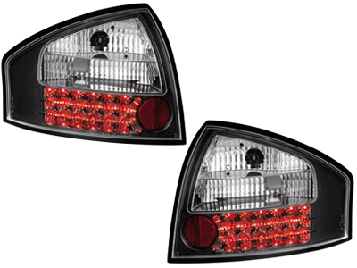 Achterlichten Audi A6 4B Sedan 97-04 LED Zwart